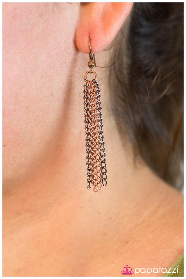 Paparazzi ♥ Opening Night - Copper ♥ Necklace