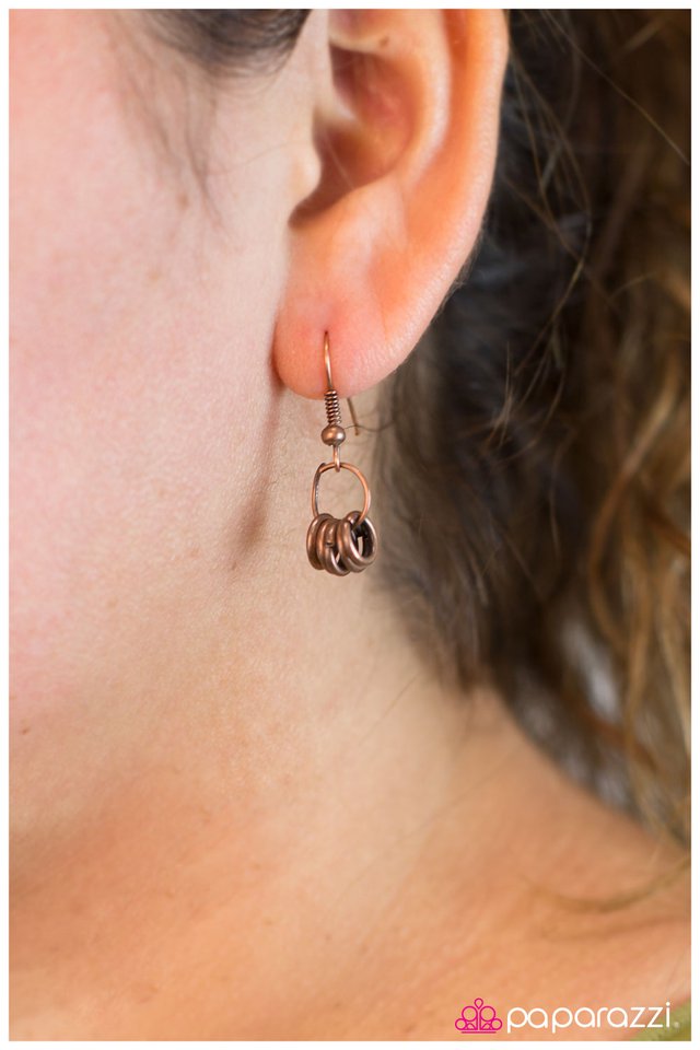 Paparazzi ♥ Spring Into Action - Copper ♥ Necklace