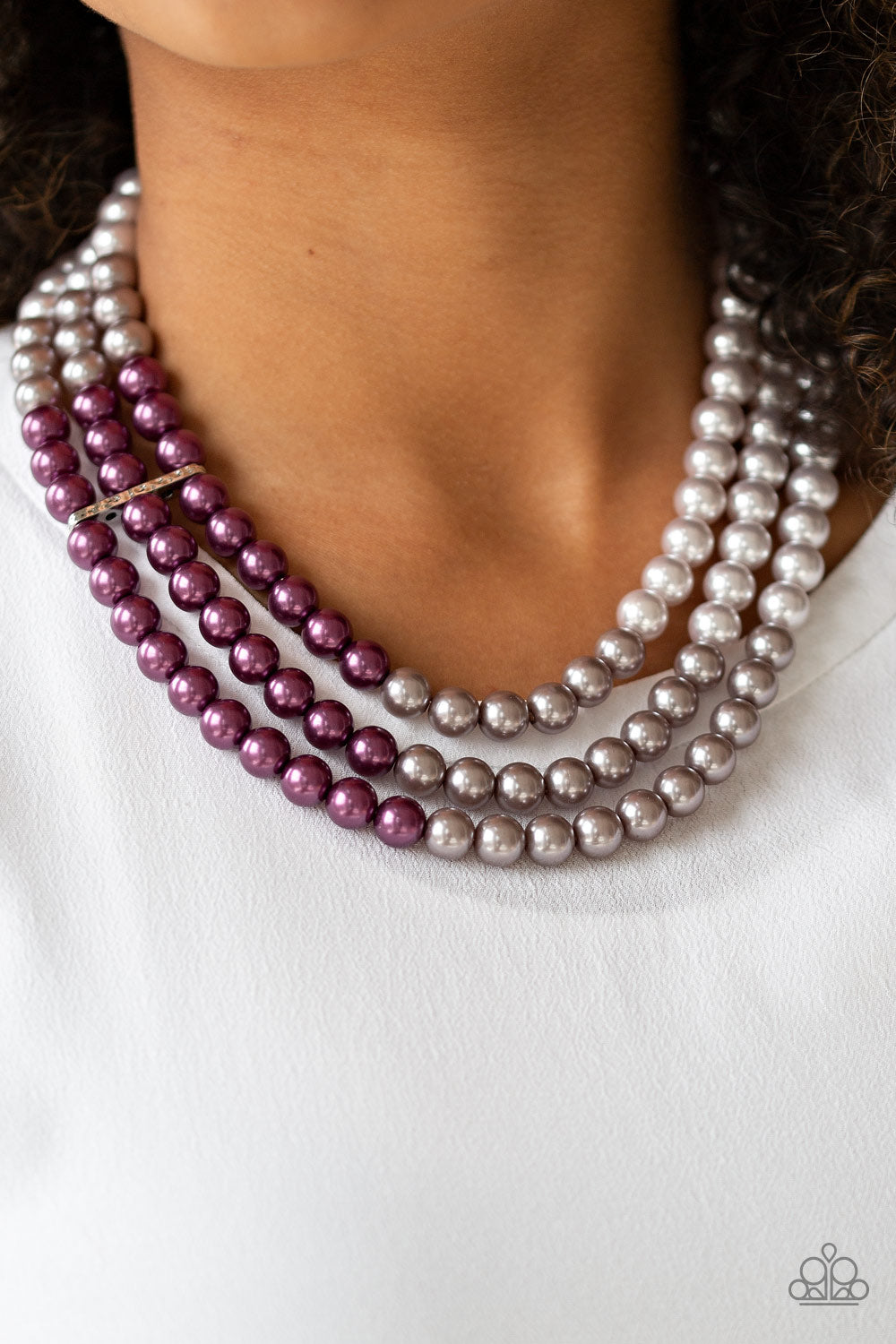 Paparazzi ♥ Times Square Starlet - Purple ♥  Necklace