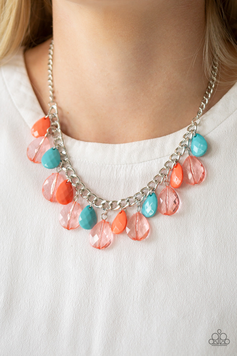 Paparazzi ♥ Just TEAR-rific - Multi ♥  Necklace