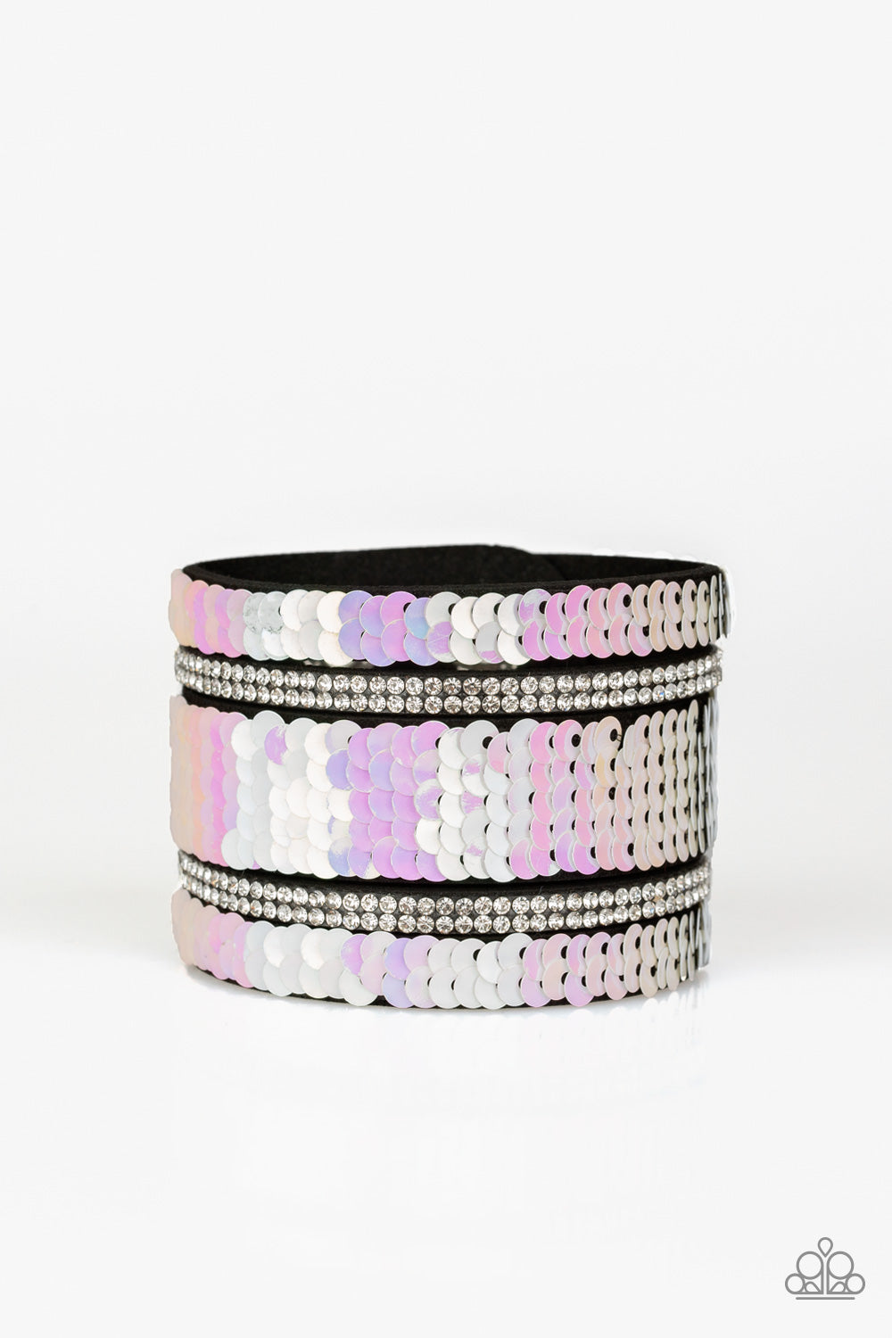 Paparazzi ♥ MERMAID Service - White ♥  Bracelet