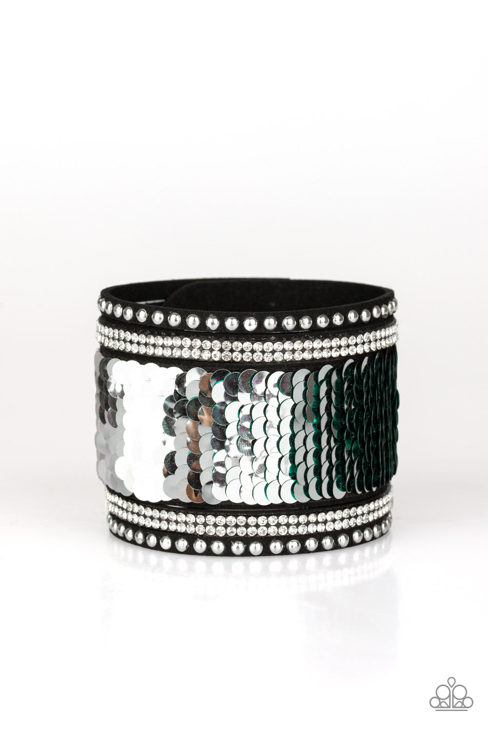 Paparazzi ♥ MERMAIDS Have More Fun - Green ♥  Bracelet