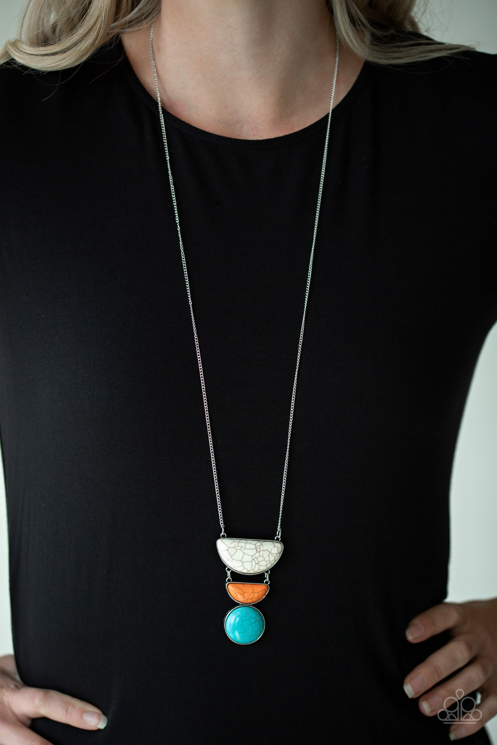 Paparazzi ♥ Desert Mason - Multi ♥  Necklace