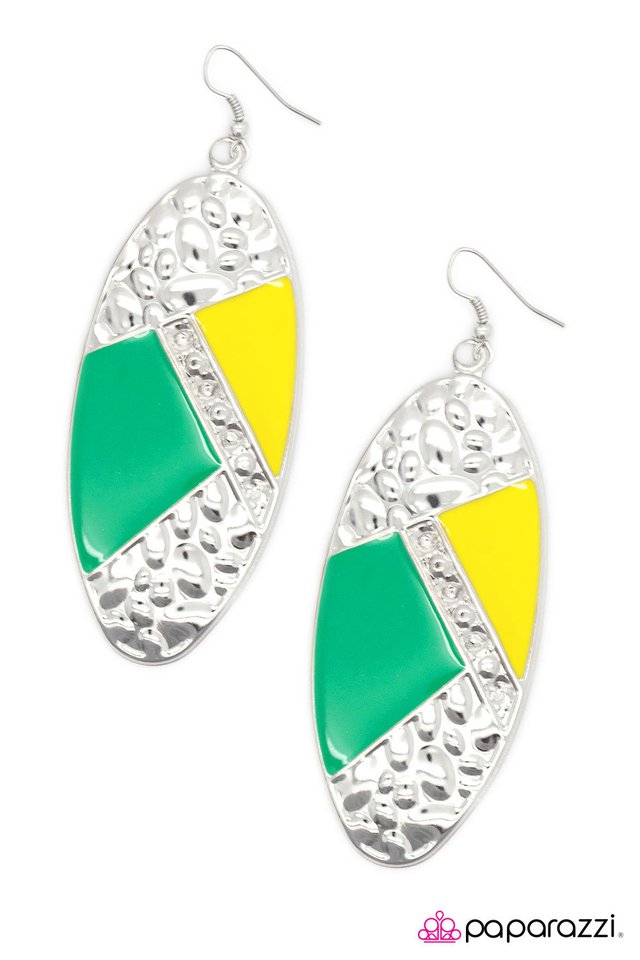 Paparazzi ♥ The Coast Is Clear! - Multi ♥ Earrings
