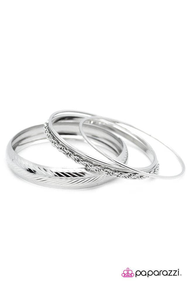 Paparazzi ♥ One Good Turn... - Silver ♥ Bracelet