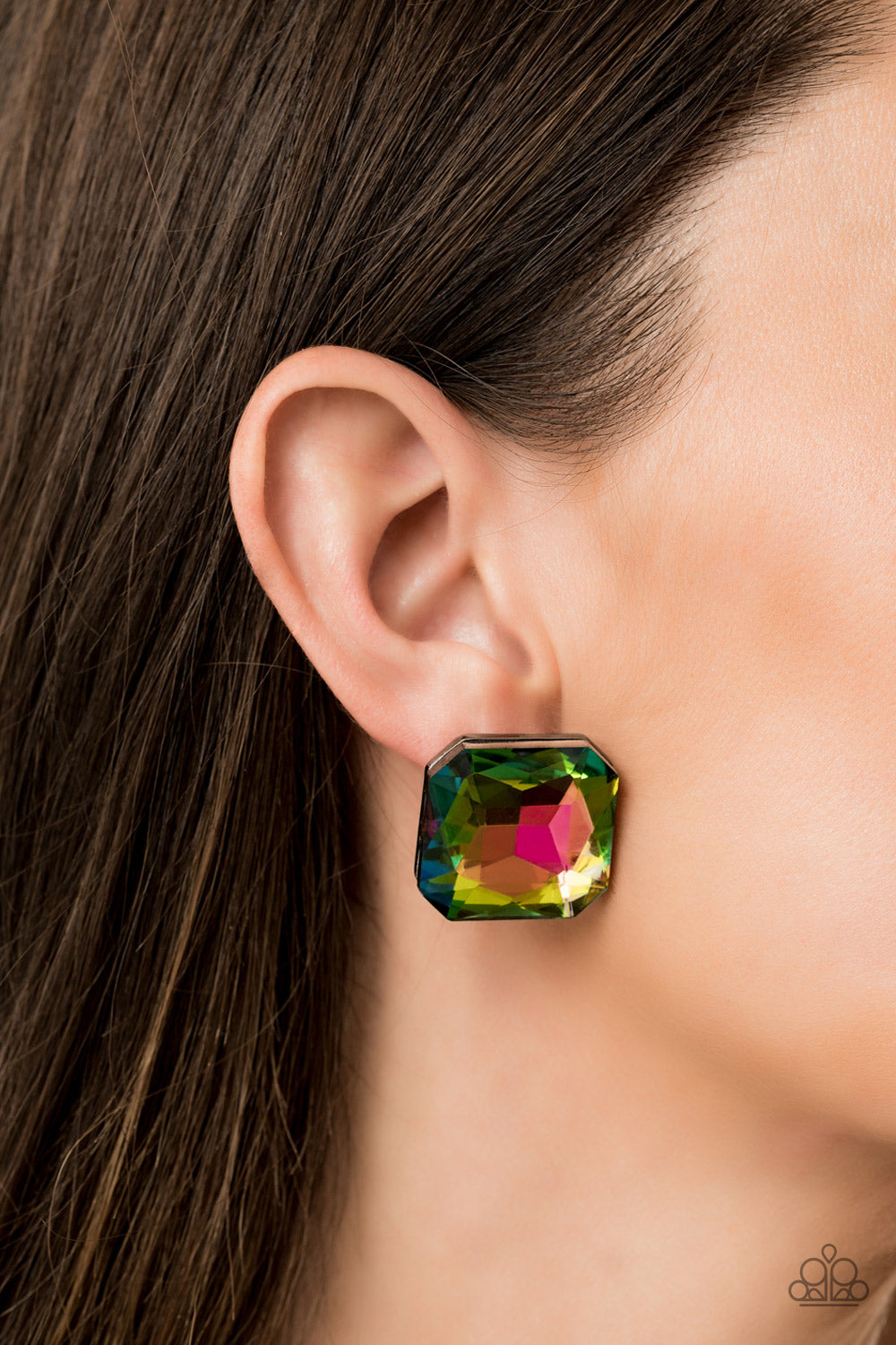 Paparazzi ♥ Show Glow - Multi ♥  Post Earrings
