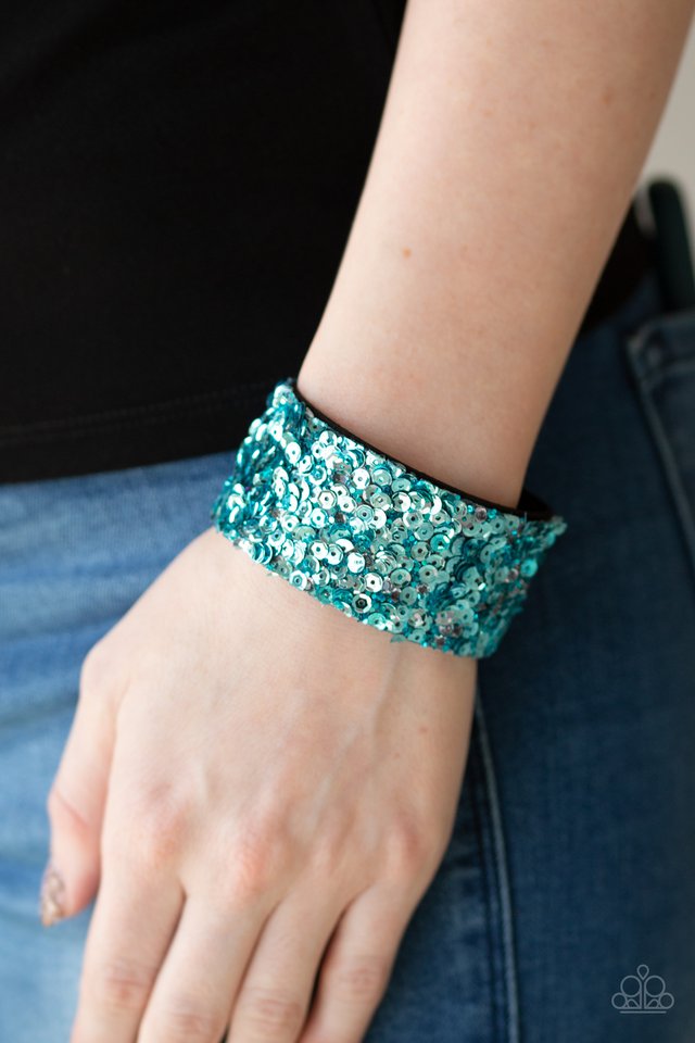 Paparazzi ♥ Starry Sequins - Blue ♥ Bracelet