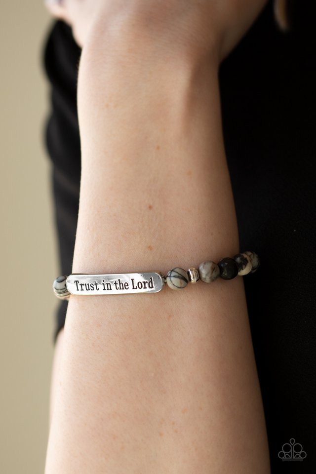 Paparazzi ♥ Trust Always - Black ♥ Bracelet