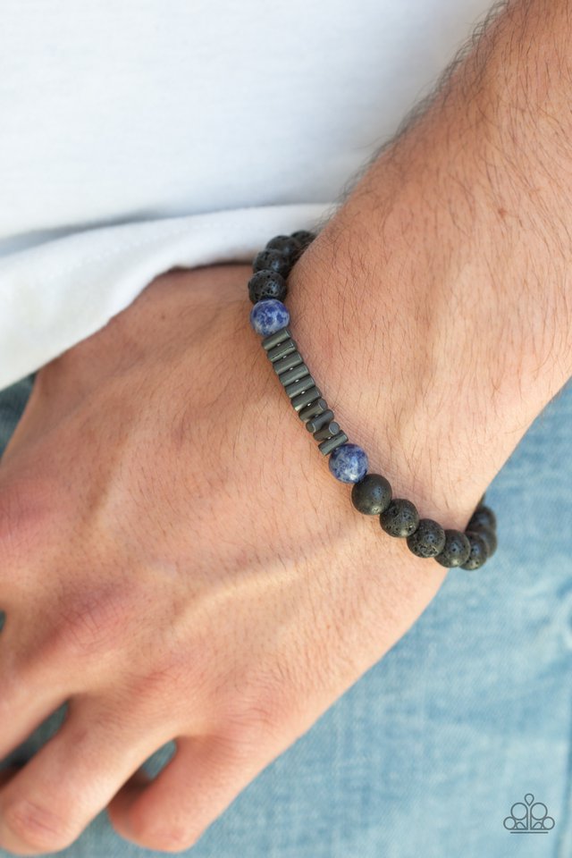 Paparazzi ♥ Courage - Blue ♥ Bracelet