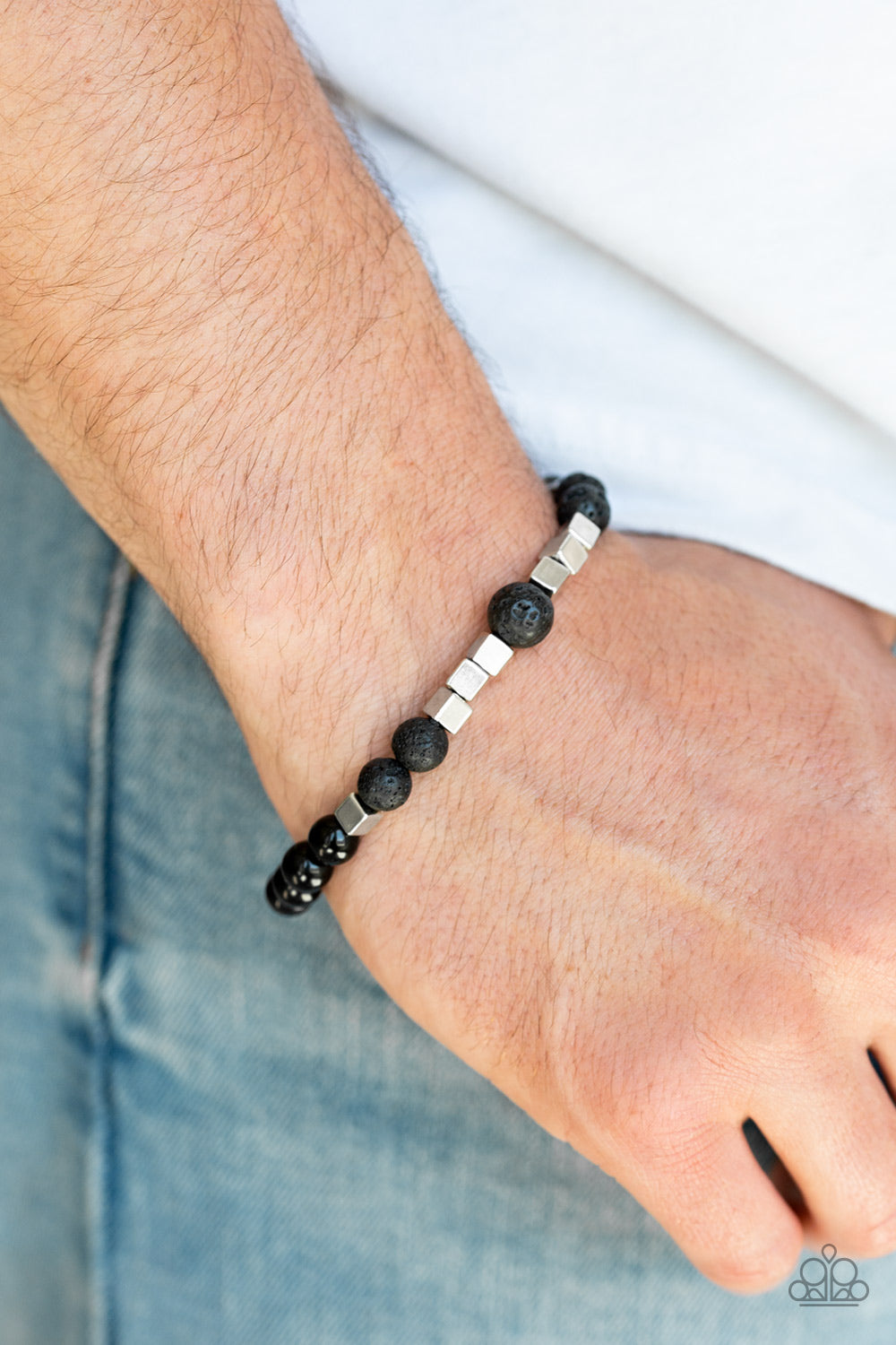 Paparazzi ♥ Lessons - Silver ♥  Bracelet