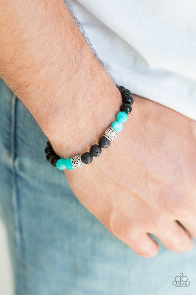 Paparazzi ♥ Proverb - Blue ♥ Bracelet