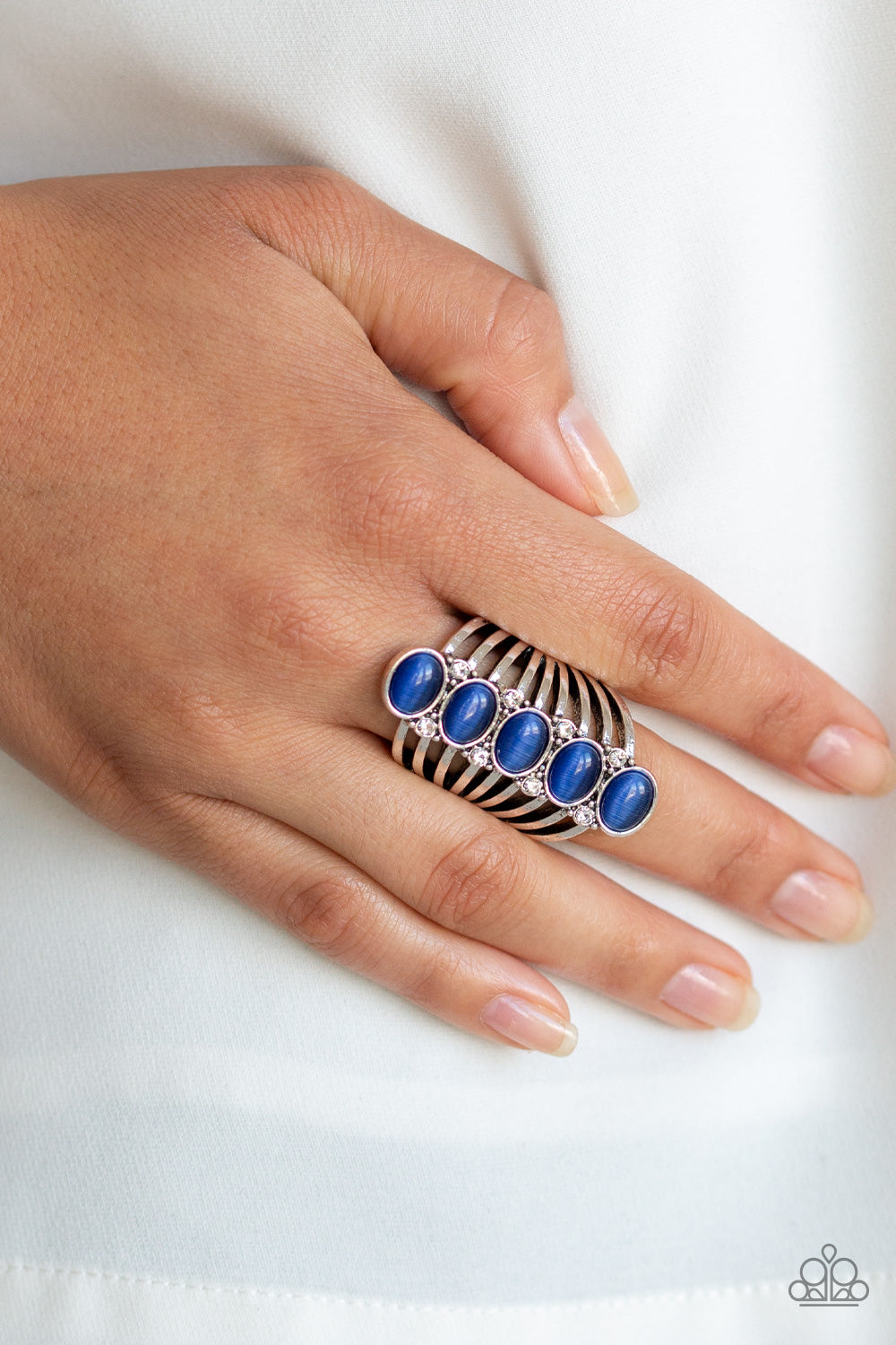 Paparazzi ♥ BLING Your Heart Out - Blue ♥  Ring