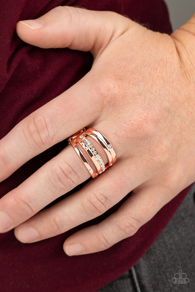 Paparazzi ♥ Make A SHEEN - Copper ♥ Ring