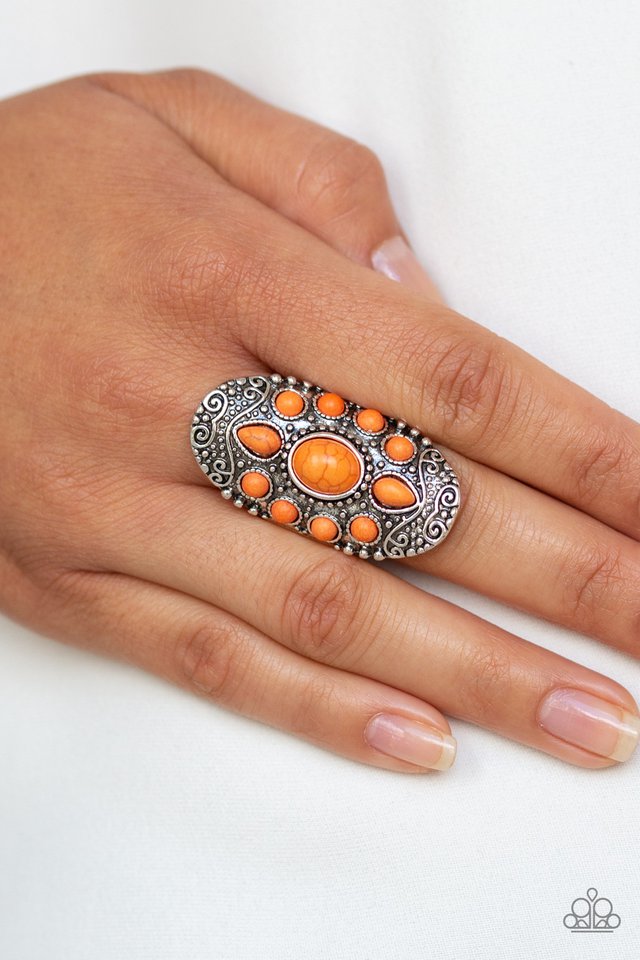 Paparazzi ♥ Stone Sunrise - Orange ♥ Ring