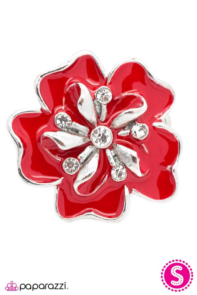 Paparazzi ♥ Ahead Of the Curve - Red ♥ Ring