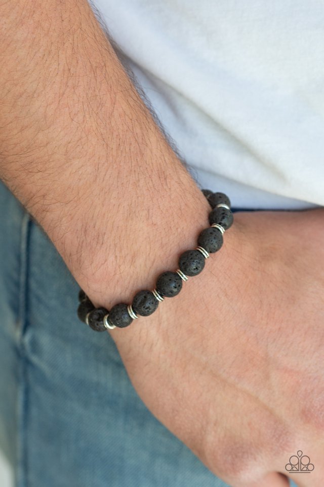 Paparazzi ♥ Luck - Black ♥ Bracelet