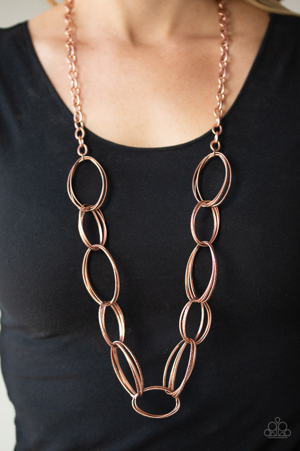 Paparazzi ♥ Ring Bling - Copper ♥  Necklace