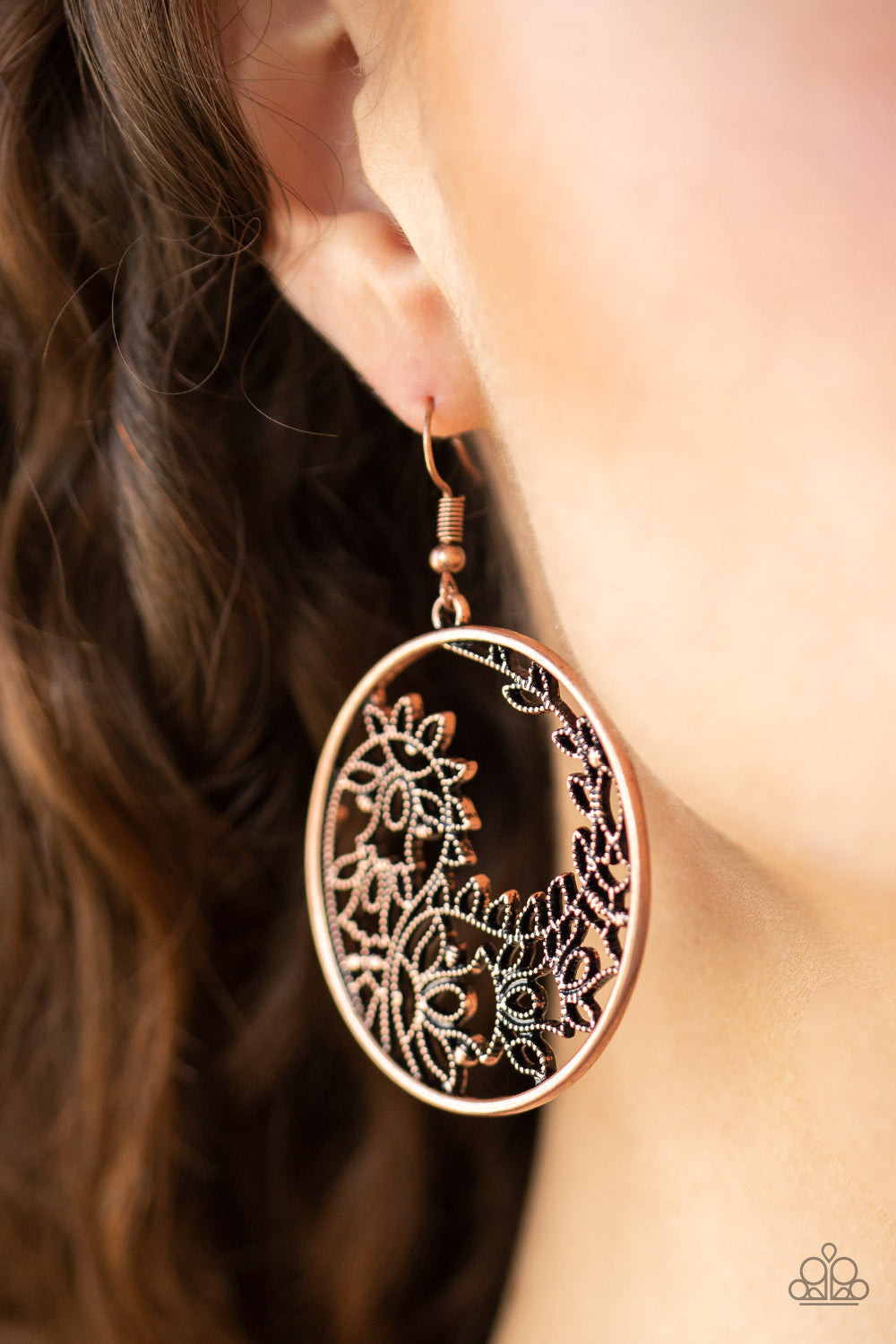 Paparazzi ♥ Get Into VINE - Copper ♥  Earrings