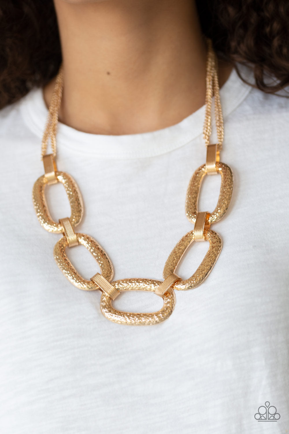 Paparazzi ♥ Take Charge - Gold ♥  Necklace
