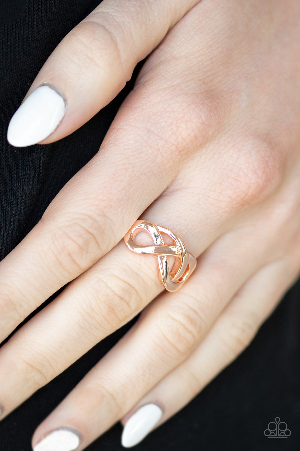 Paparazzi ♥ Infinitely Industrial - Rose Gold ♥  Ring