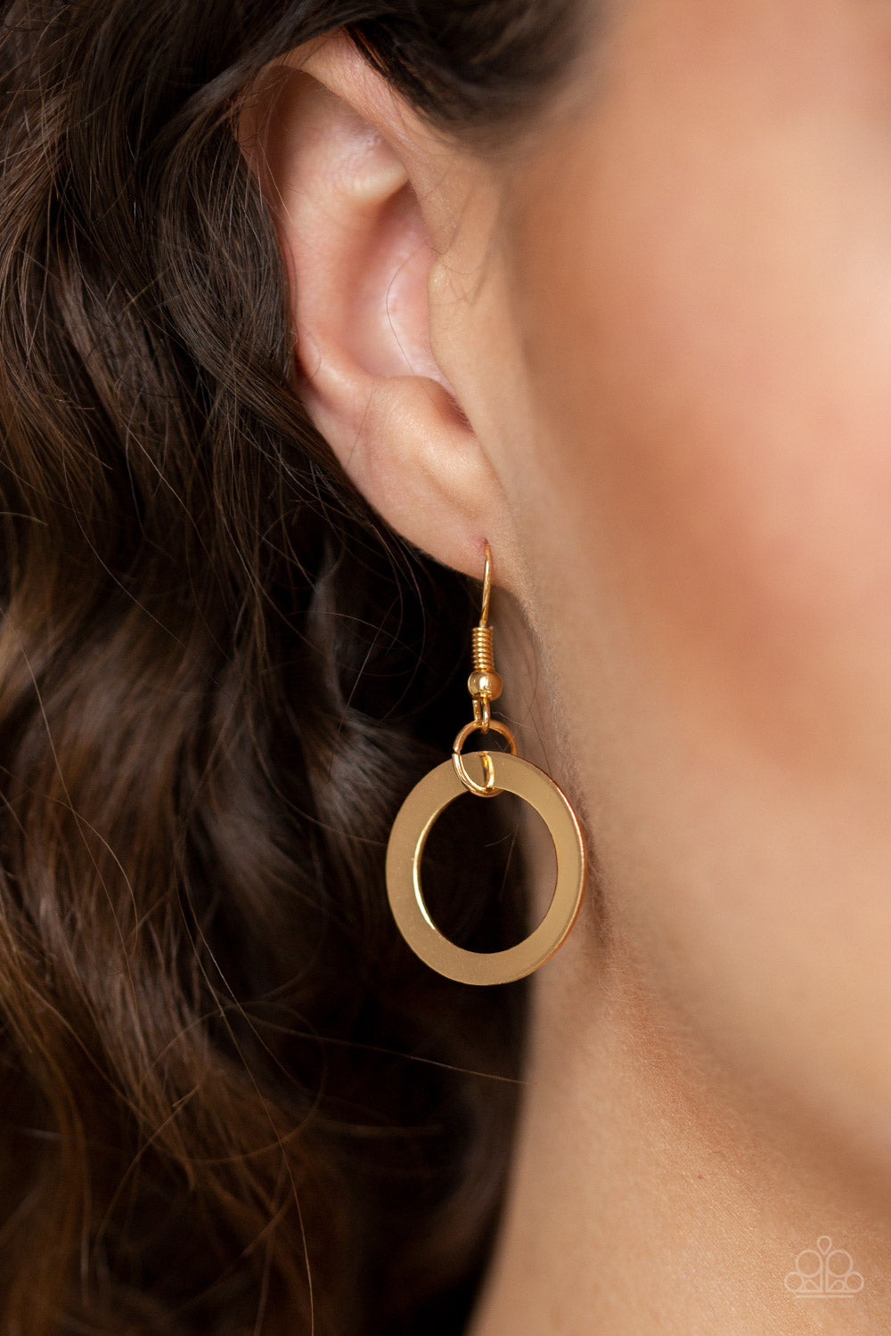 Paparazzi ♥ Ringing In The Bling - Gold ♥  Necklace