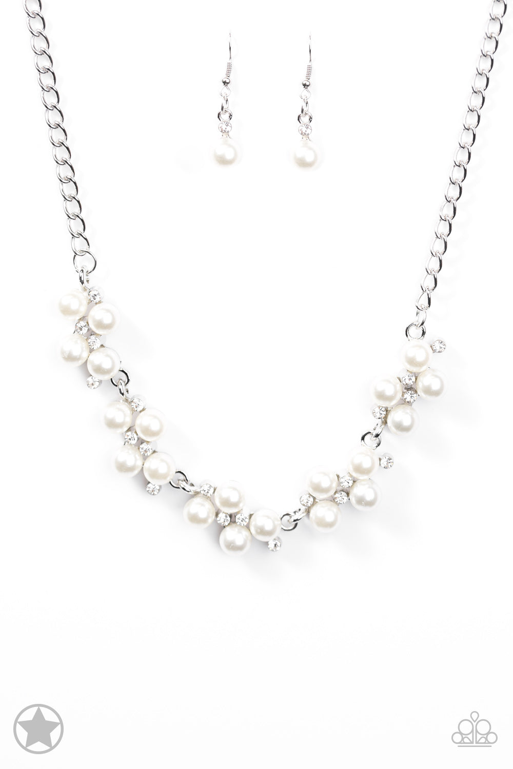 Paparazzi Accessories - Toast To Perfection - White Necklace
