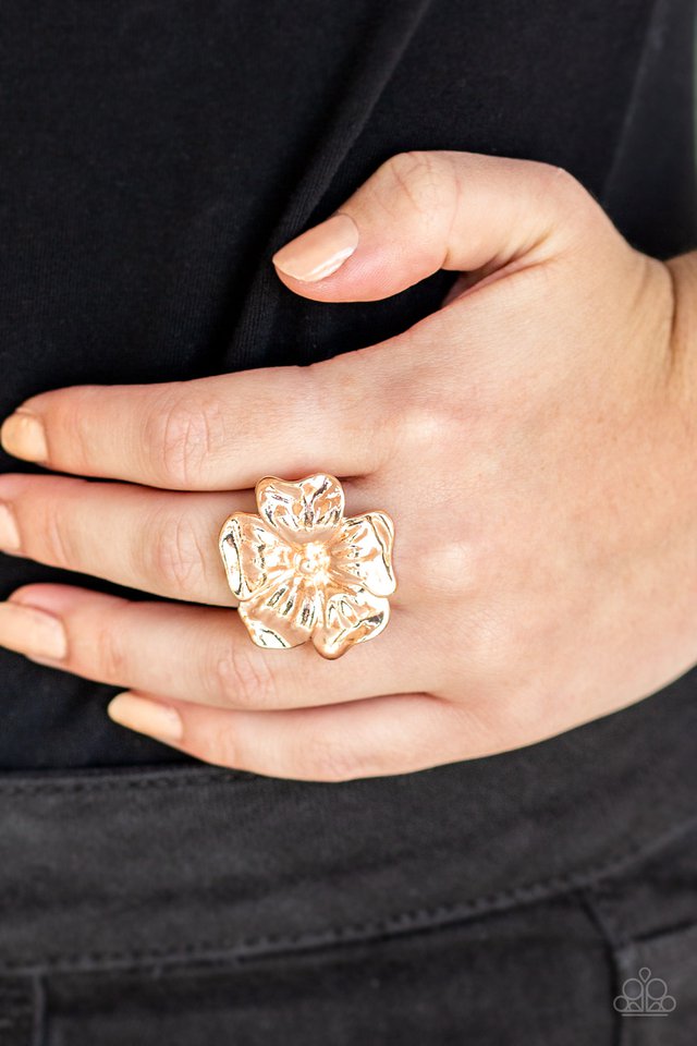 Paparazzi ♥ Tropical Gardens - Rose Gold ♥ Ring