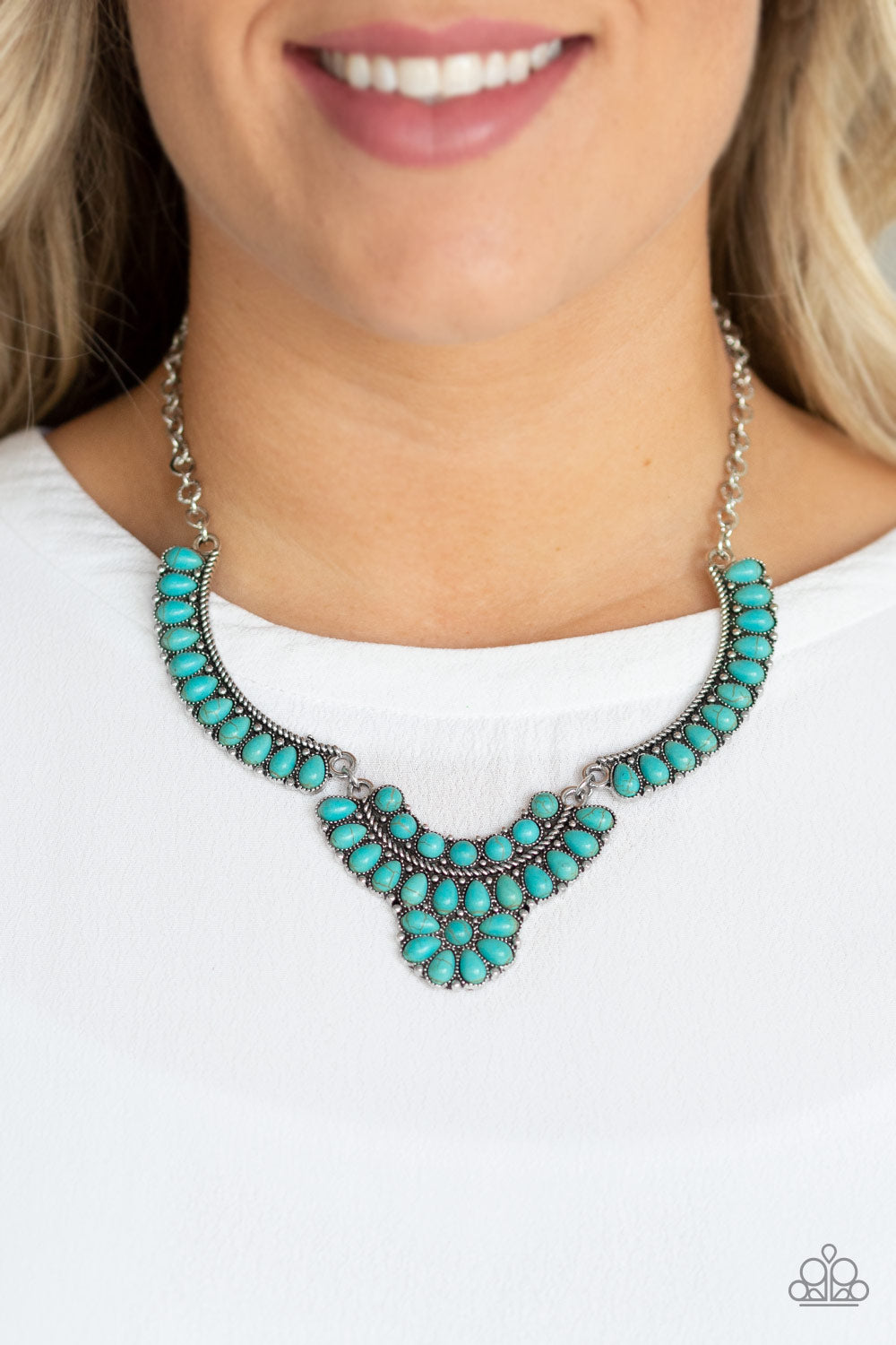 Paparazzi ♥ Omega Oasis - Blue ♥  Necklace