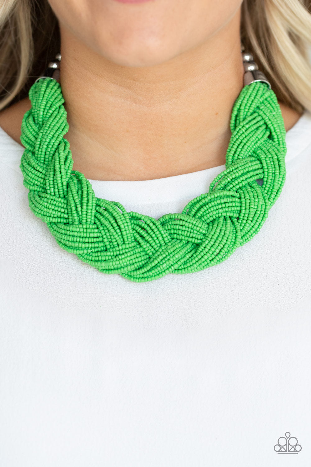 Paparazzi ♥ The Great Outback - Green ♥  Necklace