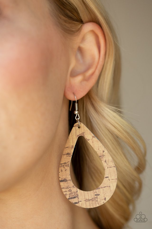 Paparazzi ♥ Terra Trendsetter - Brown ♥ Earrings