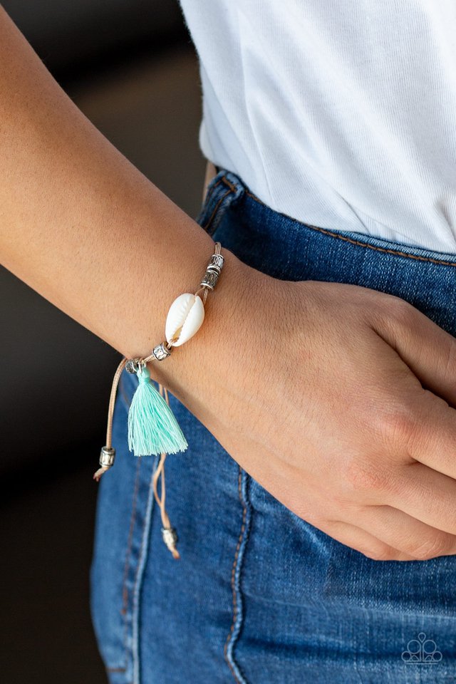 Paparazzi ♥ SEA If I Care - Green ♥ Bracelet