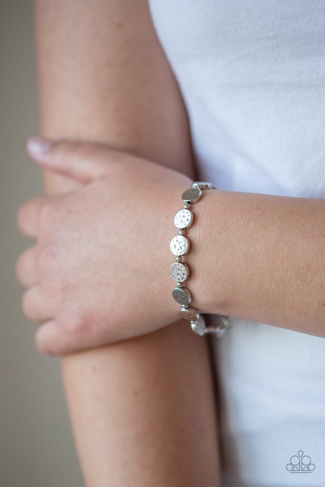 Paparazzi ♥ Artisan Bliss - Silver ♥ Bracelet