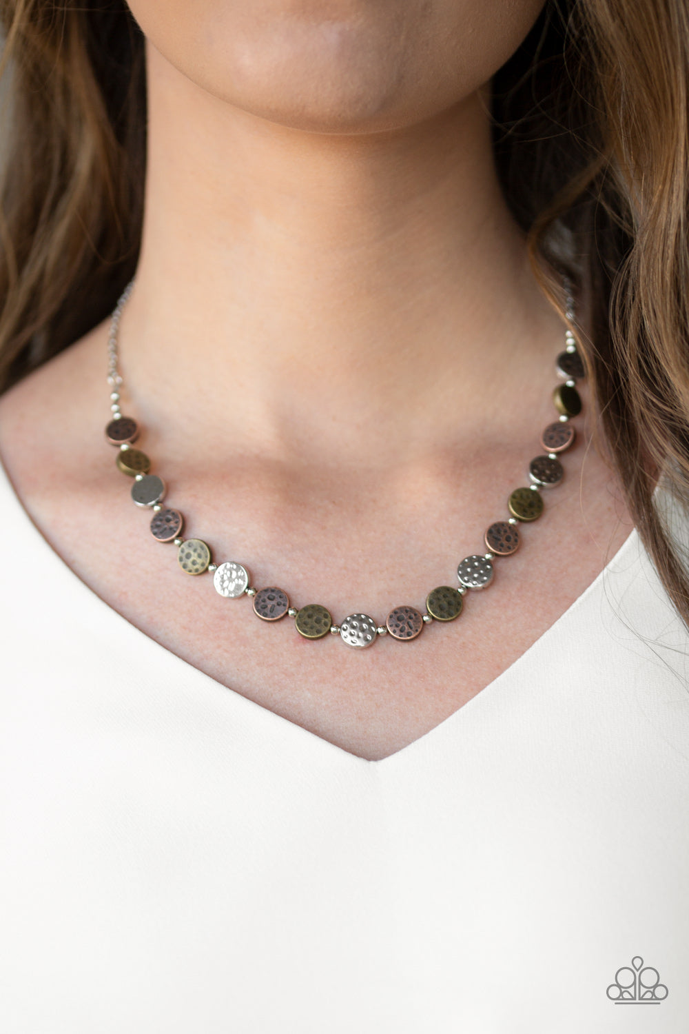 Paparazzi ♥ Artisanal Affluence - Multi ♥  Necklace