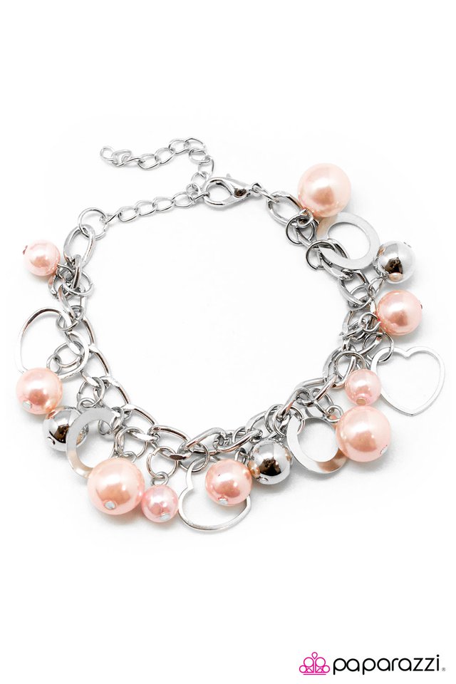 Paparazzi ♥ Listen To Your Heart - Pink ♥ Bracelet