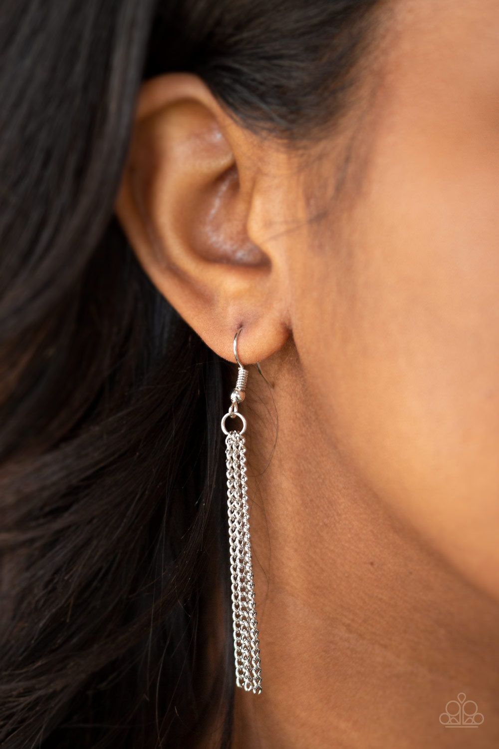 Paparazzi ♥ The Keynoter - Silver ♥  Necklace