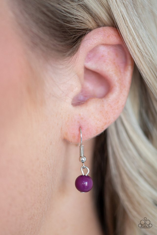 Paparazzi ♥ Beautifully Beaded - Purple ♥ Necklace