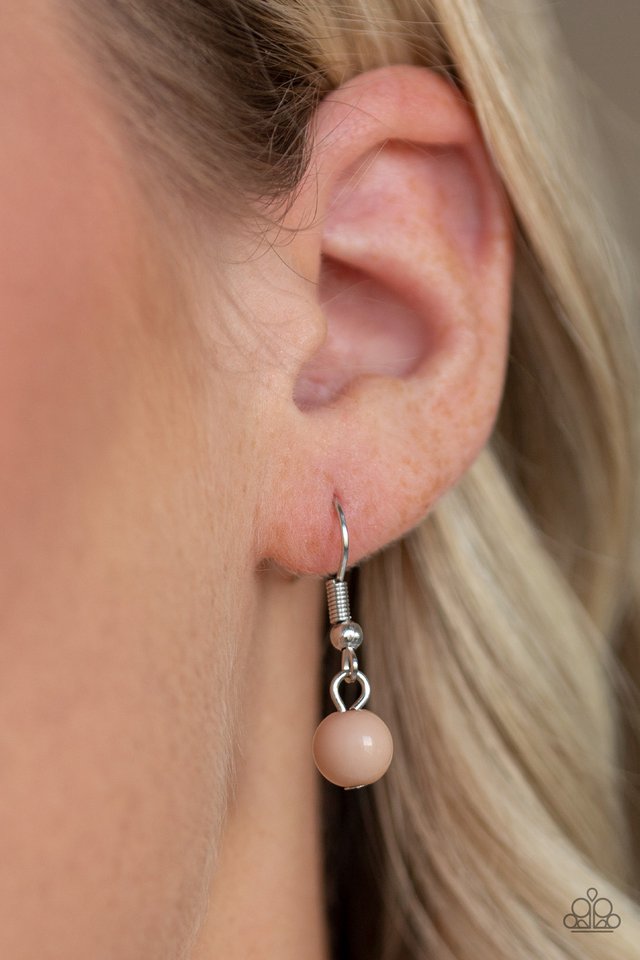 Paparazzi ♥ Beautifully Beaded - Brown ♥ Necklace