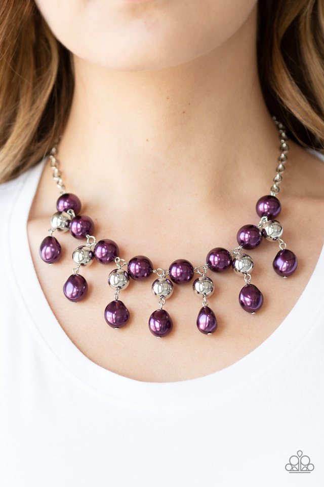 Paparazzi ♥ Queen Of The Gala - Purple ♥ Necklace