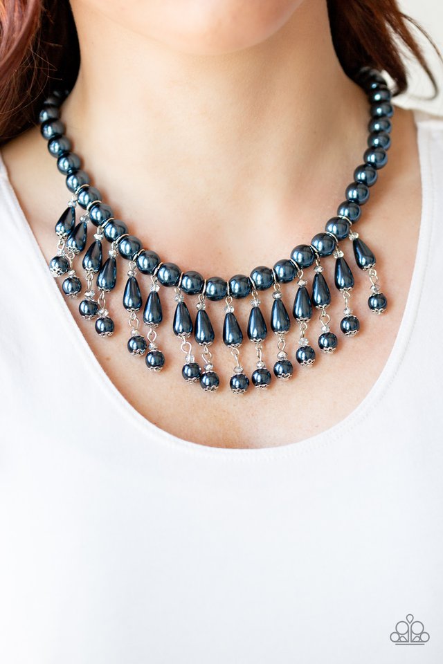 Paparazzi ♥ Miss Majestic - Blue ♥ Necklace
