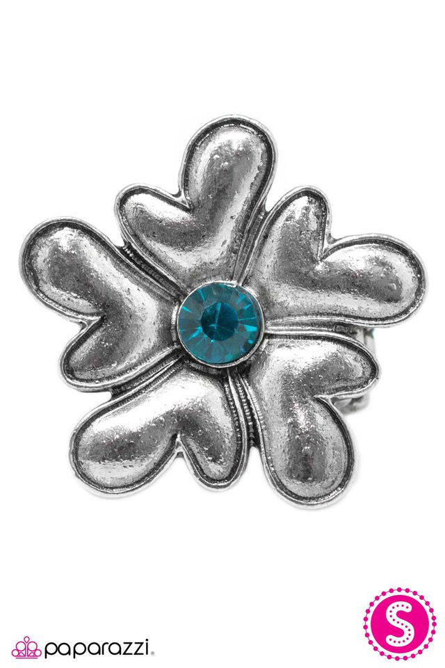 Paparazzi ♥ To Your Hearts Content - Blue ♥ Ring