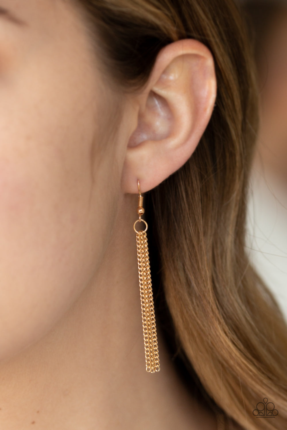 Paparazzi ♥ Show and SHELL - Gold ♥  Necklace