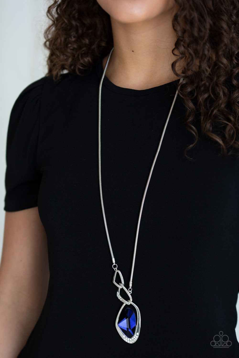 Paparazzi ♥ Optical Opulence - Blue ♥  Necklace