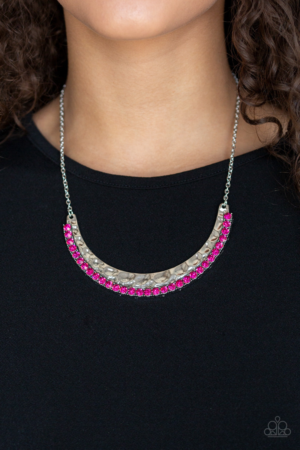 Paparazzi ♥ Impressive - Pink ♥  Necklace