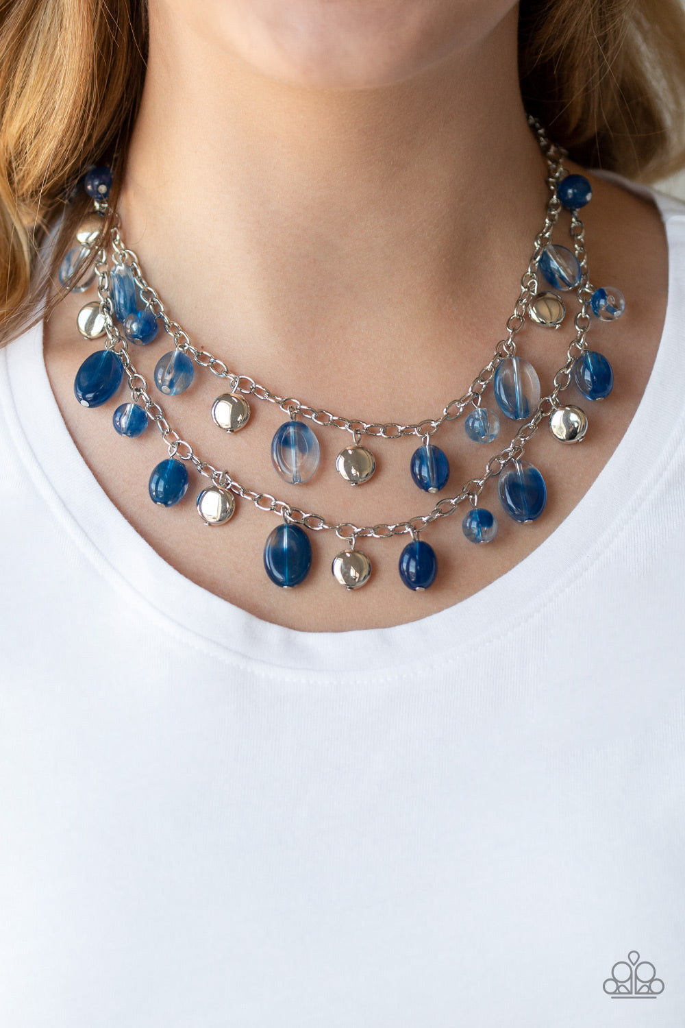Paparazzi ♥ Rainbow Shine - Blue ♥  Necklace