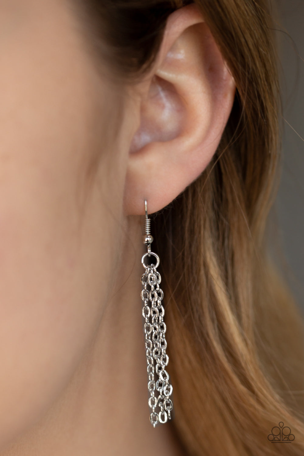 Paparazzi ♥ Key Keepsake - Silver ♥  Necklace