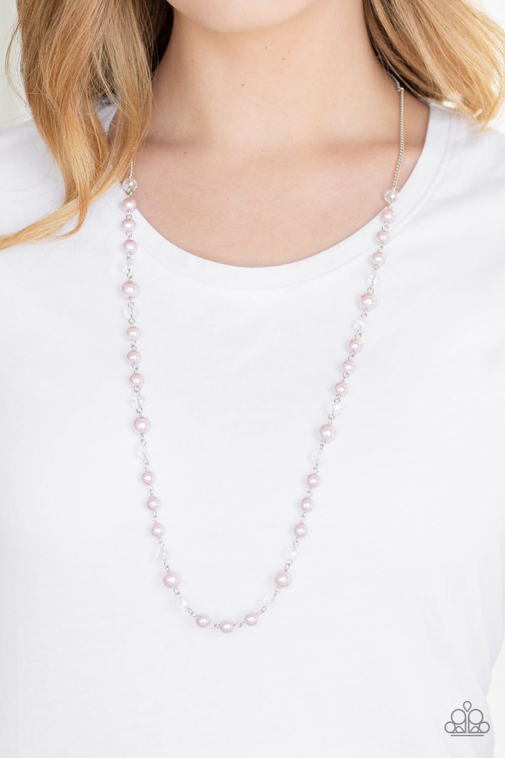 Paparazzi ♥ Pristine Prestige - Pink ♥  Necklace