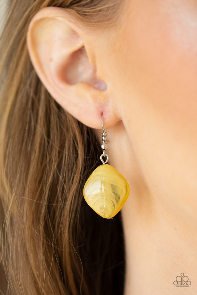 Paparazzi ♥ Colorful Couture - Yellow ♥ Necklace