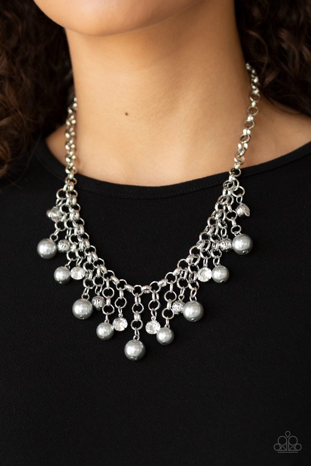 Paparazzi ♥ HEIR-headed - Silver ♥ Necklace – LisaAbercrombie
