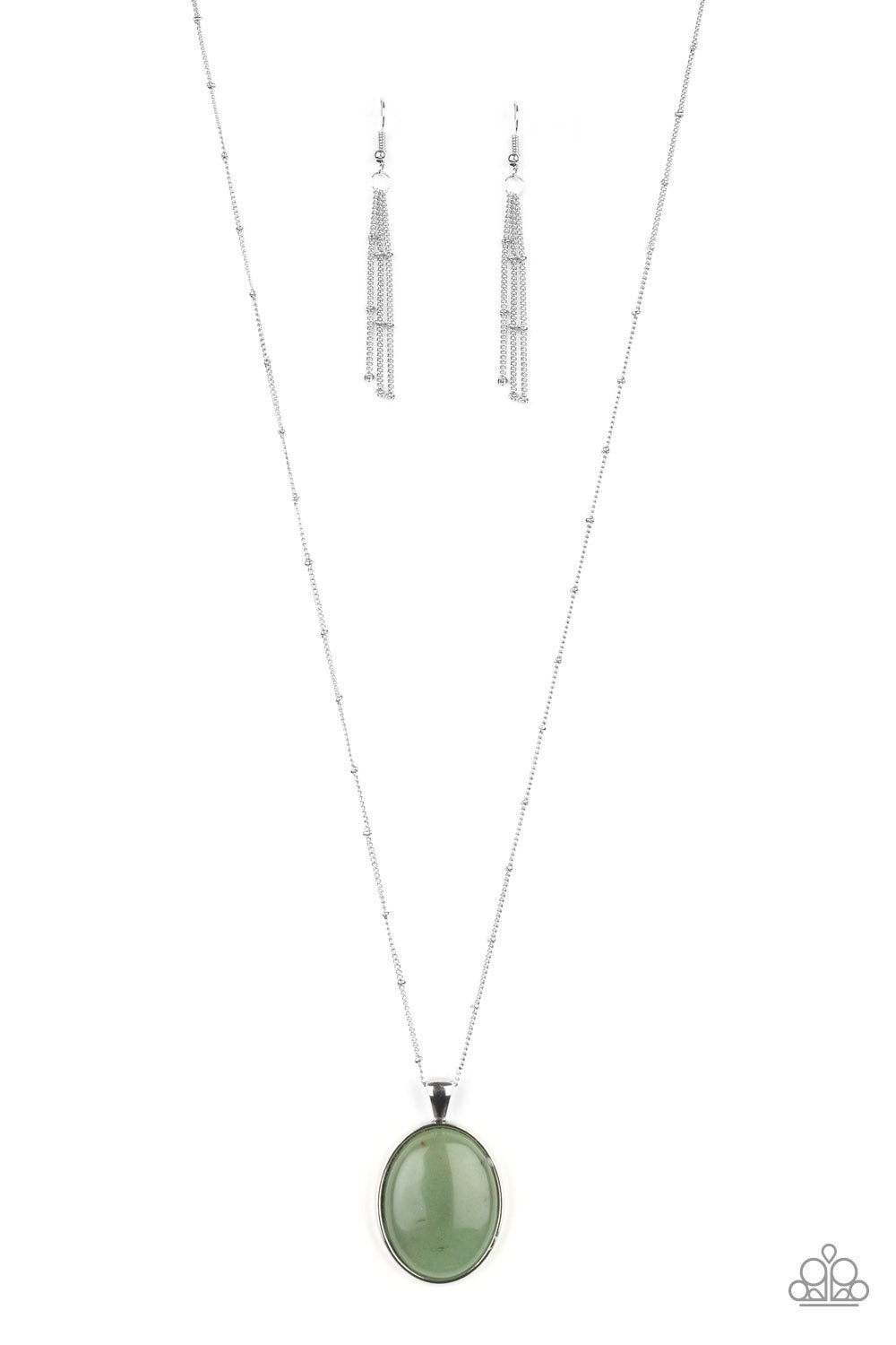 Paparazzi ♥ Peaceful Glow - Green ♥  Necklace