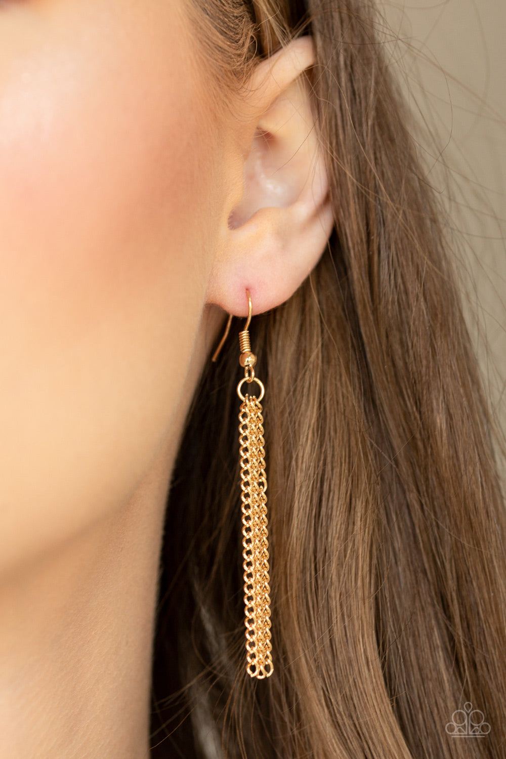 Paparazzi ♥ Terra Tassel - Gold ♥  Necklace